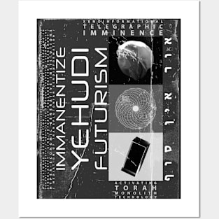 Immanentize Yehudi-Futurism - Speculative Noir Edition Posters and Art